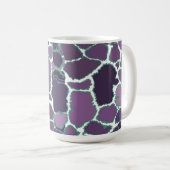 Mug Motif de fourrure de girafe multicolore (Devant droit)