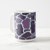Mug Motif de fourrure de girafe multicolore (Devant gauche)