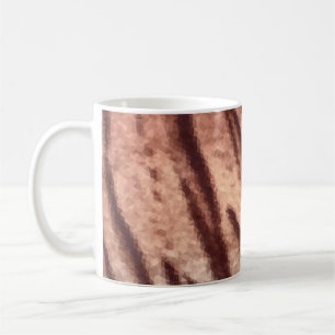 Mug motif de fourrure de tigre à faible teneur en poly