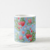Mug Motif de fraise aquarelle (Centre)