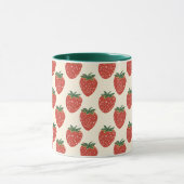 Mug Motif de fraises (Centre)