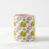 Mug Motif de fruit texturisé par carte blanche (Centre)