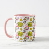 Mug Motif de fruit texturisé par carte blanche (Gauche)