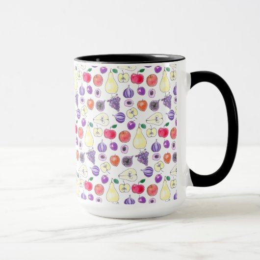 Mug Motif de fruits (Droite)