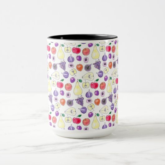 Mug Motif de fruits (Centre)