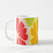 Mug Motif de fruits d'agrumes (Gauche)