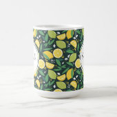 Mug Motif de Fruits de citron jaune et de citron vert (Centre)