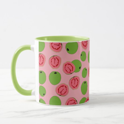 Mug Motif de fruits de goyave (Gauche)