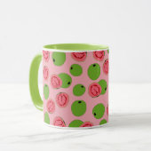 Mug Motif de fruits de goyave (Devant gauche)