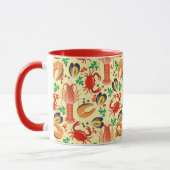 Mug Motif de fruits de mer (Gauche)