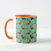 Mug Motif de fruits de pêche (Gauche)