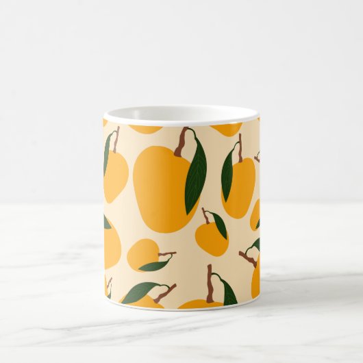 Mug Motif de fruits d'été Mango (Centre)