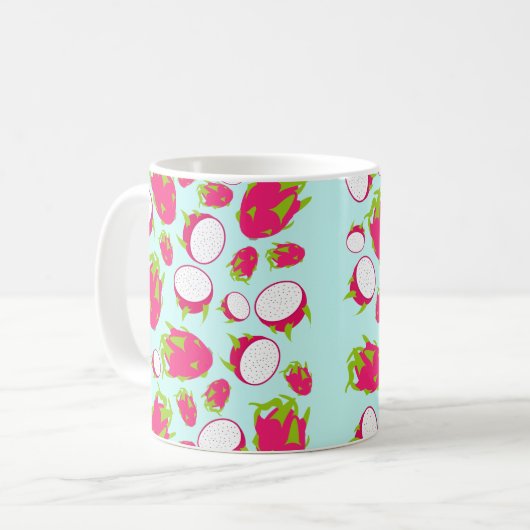 Mug Motif de fruits dragon (Devant gauche)