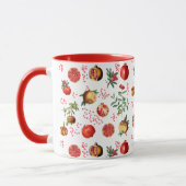 Mug Motif de fruits méditerranéen à la grenade (Gauche)