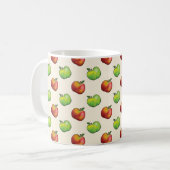 Mug Motif de fruits rouges et verts à la pomme (Devant gauche)