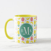 Mug Motif de fruits tropicaux colorés (Gauche)