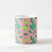 Mug Motif de fruits vert rose goyave (Centre)