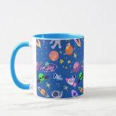 Mug Motif de fusée Astronaut Planet (Gauche)