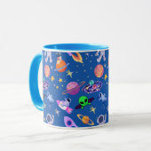Mug Motif de fusée Astronaut Planet (Devant gauche)