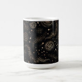 Mug Motif de galaxie Gold Star Constellation (Centre)