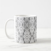 Mug Motif de géométrie abstraite gris clair (Gauche)