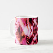 Mug Motif de graffiti rose (Devant gauche)