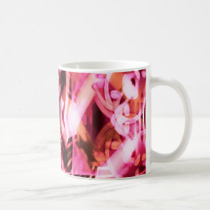 Mug Motif de graffiti rose
