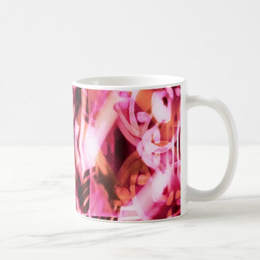 Mug Motif de graffiti rose (Droite)