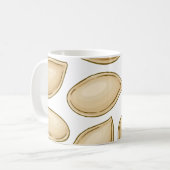 Mug Motif de graines de citrouille (Devant gauche)