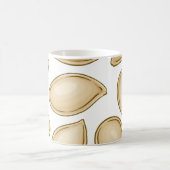 Mug Motif de graines de citrouille (Centre)