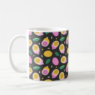 Mug Motif de gribouillis citron, mignonne tdra d'agrum
