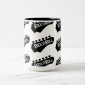 Mug Motif de guitare rock et roll (Centre)