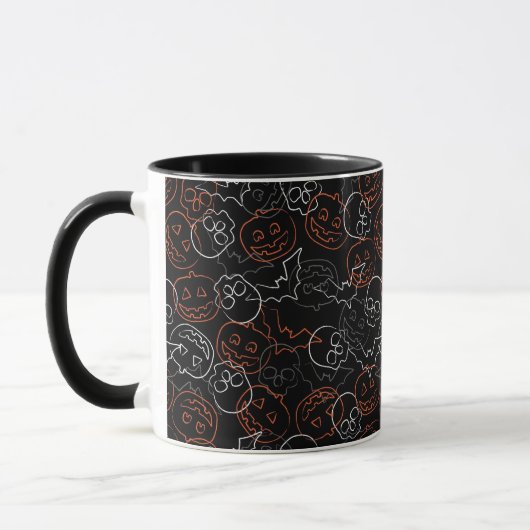 Mug Motif de Halloween (Gauche)
