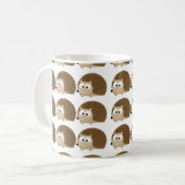 Mug Motif de hérisson mignon (Devant gauche)