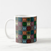Mug Motif de hibou multicolore (Gauche)