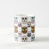 Mug Motif de hiboux illustrés adorable (Centre)