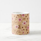 Mug Motif de housse de café Fleur de Cerisier (5) (Centre)