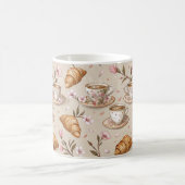 Mug Motif de housse de café Fleur de Cerisier (9) (Centre)