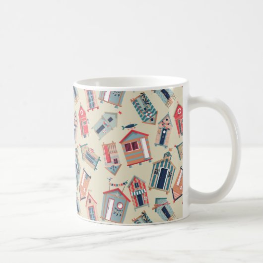 Mug Motif de hutte de plage (Droite)