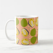 Mug Motif de Jackfruit d'été tropical - Fruit exotique (Gauche)