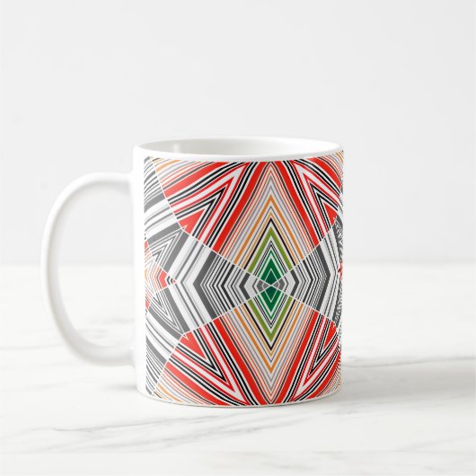 Mug motif de joint rayé Abstrait (Gauche)