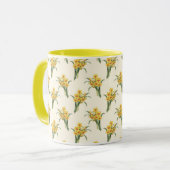 Mug Motif de jonquilles (Devant gauche)