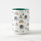Mug Motif de jouets pour bébé mou (Centre)