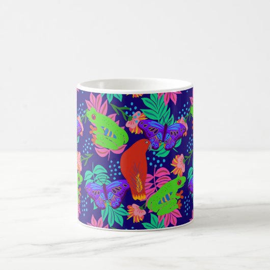 Mug Motif de jungle vibre (Centre)