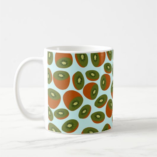 Mug Motif de Kiwifruit (Gauche)