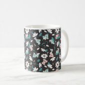 Mug Motif de koala coloré, animal mignon et floral (Devant droit)