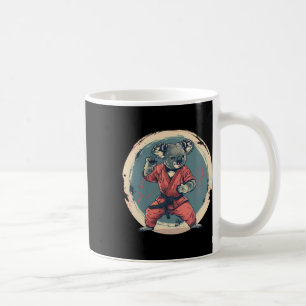 Mug Motif de koala de karaté Taekwondo Jiu-jitsu Mma K
