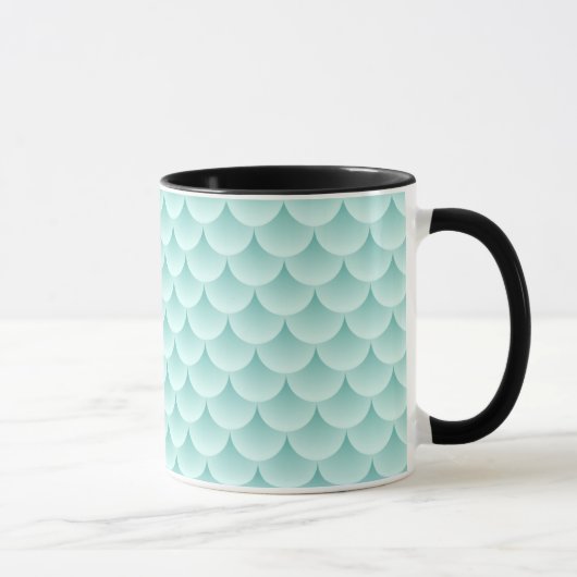 Mug Motif de la balance des poissons (Droite)