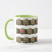 Mug Motif de la bande de Groot Emoji (Gauche)