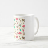 Mug Motif de la cosmétique (Devant droit)